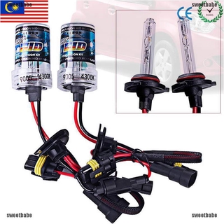 โคมไฟซีนอน H4 35W HID DC 4300k 6000k 8000K 10000K 12000K 2 ชิ้น