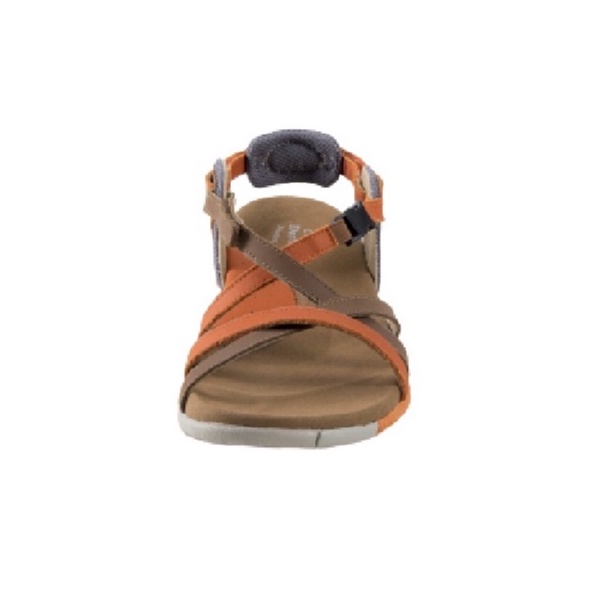 Dortmuend F-Series Ella JF702 077-033 Taupe-Orange รองเท้าส้นเตี้ยเพื่อสุขภาพ เท้าแบน อุ้งเท้าสูง - รูปที่ 4