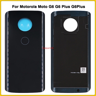 Bp - ฝาครอบแบตเตอรี่ด้านหลังสําหรับ Motorola Moto G6 G6Plus G6Plus