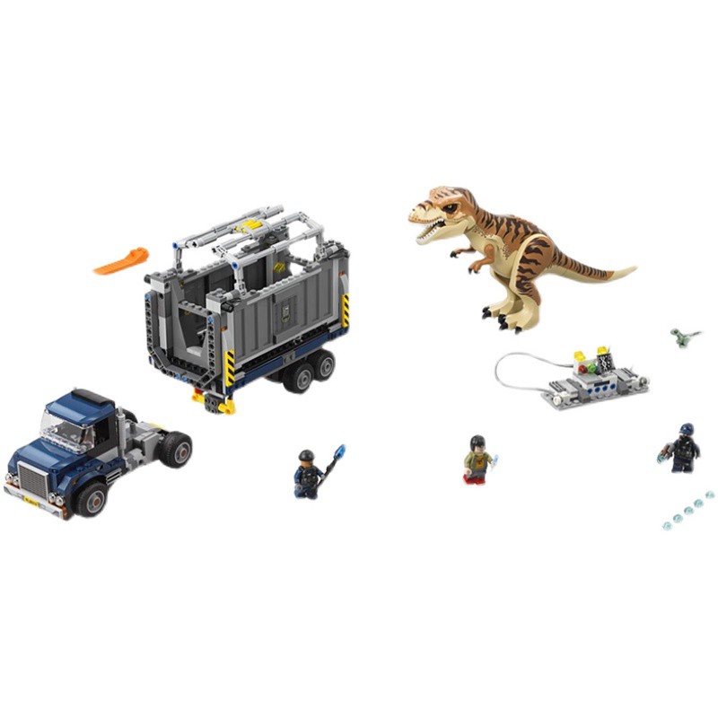 LEGO 75933 Jurassic World 2 Tyrannosaurus Transporter ไดโนเสาร์เด็ก ...