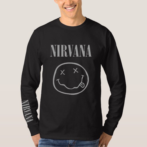 เสื้อยืดแขนยาว Nirvana