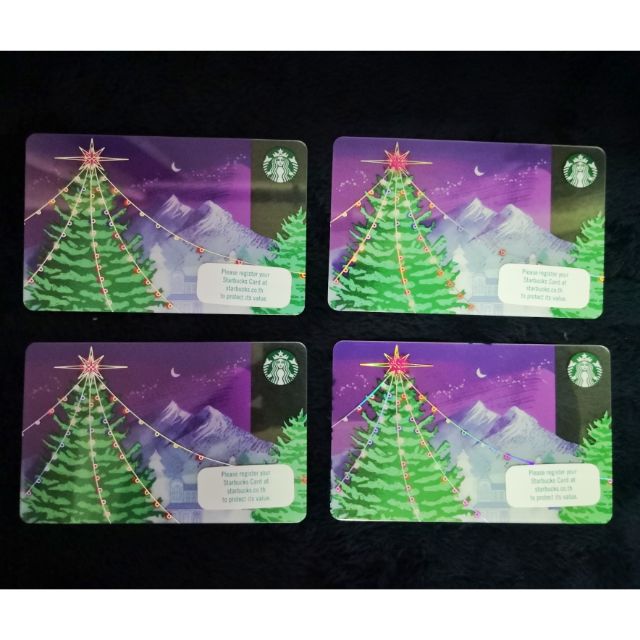 Starbucks Thailand 2018 -​Christmas Holiday Tree card