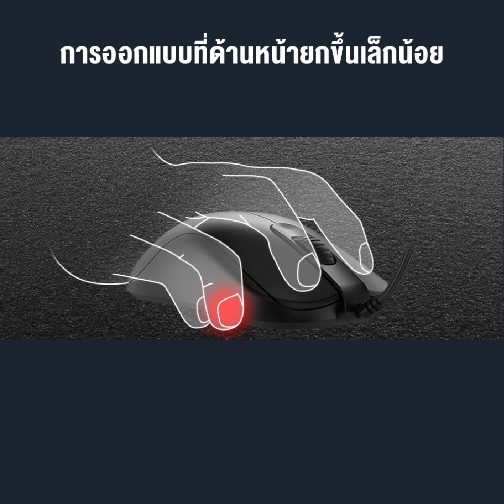 ZOWIE FK2-C Esports Gaming Mouse ขนาด M/กลาง (เมาส์เกมมิ่ง สายถัก)