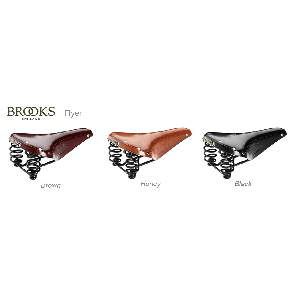 เบาะ BROOKS รุ่น FLYER STANDARD รางดำ
