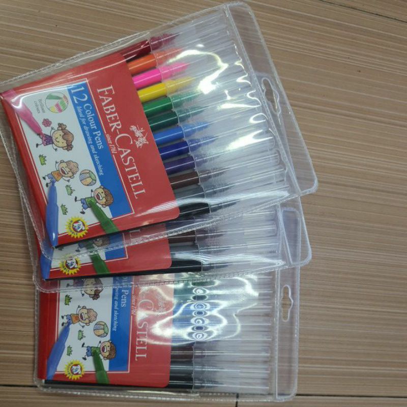 FABER CASTEL 12C COLOUR PEN