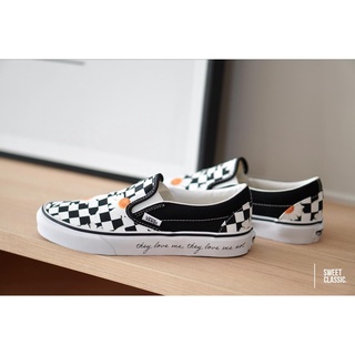 VANS Slip On Checkerboard “Love Me Daisy”VN0A5JMHB0B.