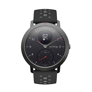 Withings Steel HR Sport Hybrid Smartwatch - Unisex 40mm Black - สมาร์ทวอทช์ติดตามสุขภาพ