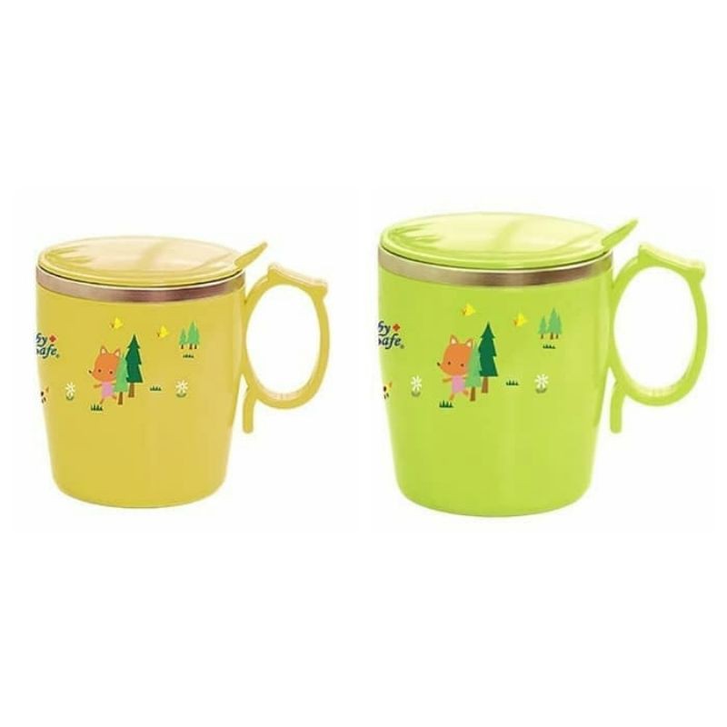 ถ้วยสแตนเลสเบบี้เซฟ 350ml SS004