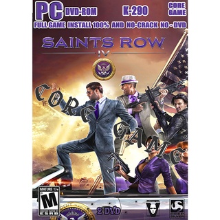 saints row iv แผ่นเกมส์ แฟลชไดร์ฟ เกมส์คอมพิวเตอร์  PC โน๊ตบุ๊ค