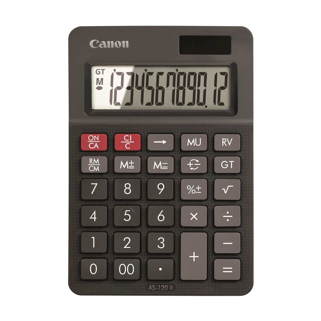 AS-120 II เครื่องคิดเลข Canon 12 หลัก ของแท้ ของใหม่ ประกันศูนย์