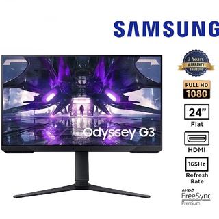 MONITOR (จอมอนิเตอร์) SAMSUNG ODYSSEY G3 LS24AG320NEXXT 24" (VA ,165Hz) รับประกัน 3 - Y