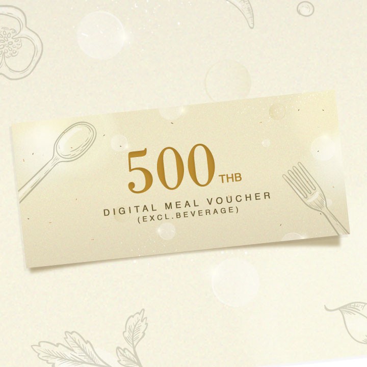 Flow House - Food Voucher มูลค่า 500 (เฉพาะอาหารจากทาง Flow house เท่านั้น)