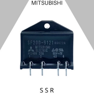 SF20D-9121 Solid State Relay SSR 240Vac DC 4-7V 20A Mitsubishi 🇯🇵 * ส่งจากไทย