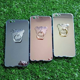 เคส Oppo R9S TPU โครเมี่ยมพร้อมแหวน(NEW)