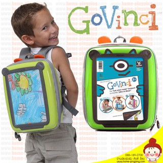 ลดราคาพิเศษสุดสุด งานดี ของแท้นำเข้าผ่านศูนย์ไทย Govinci | กระเป๋าเป้ระบายสี GoVinci 3-in-1 Toddler Backpack (Soft case)