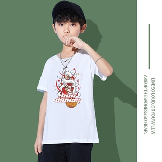 H107เสื้อยืดแขนสั่งเด็ก.ผ้านุ่นใส่สบายทั้งเด็กชายกับเด็กหญิง