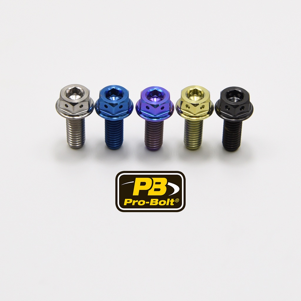 Pro-Bolt ไทเทเนี่ยม ดูโอ้ไดร์ M5x10,12,15,20,25mm