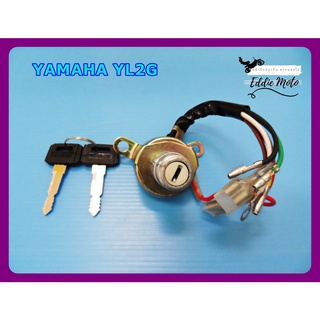 YAMAHA YL2G IGNITION SWITCH with KEY // สวิทซ์กุญแจ สวิทช์สตาร์ท YAMAHA YL2G ครบชุด สินค้าคุณภาพดี