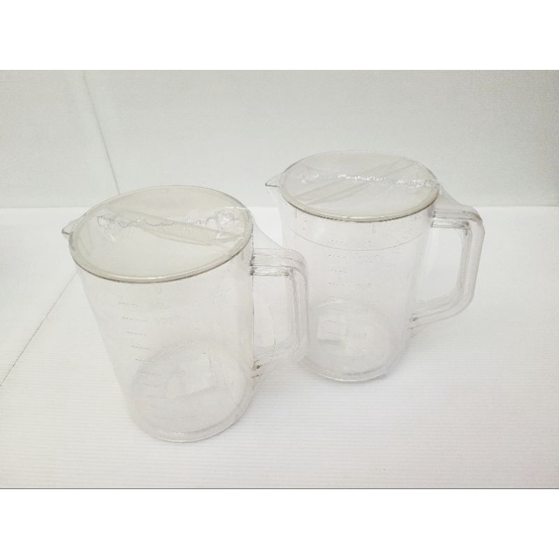 เหยือกน้ำ พลาสติก รูปเหลี่ยมเพชร เหยือกน้ำเพชร (ไดมอนด์ )เหยือกน้ำ PS ขนาด 1,000ml. - รูปที่ 7