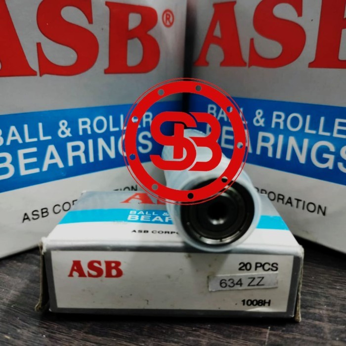 แบริ่ง / Laker / Laher 634 ZZ ASB