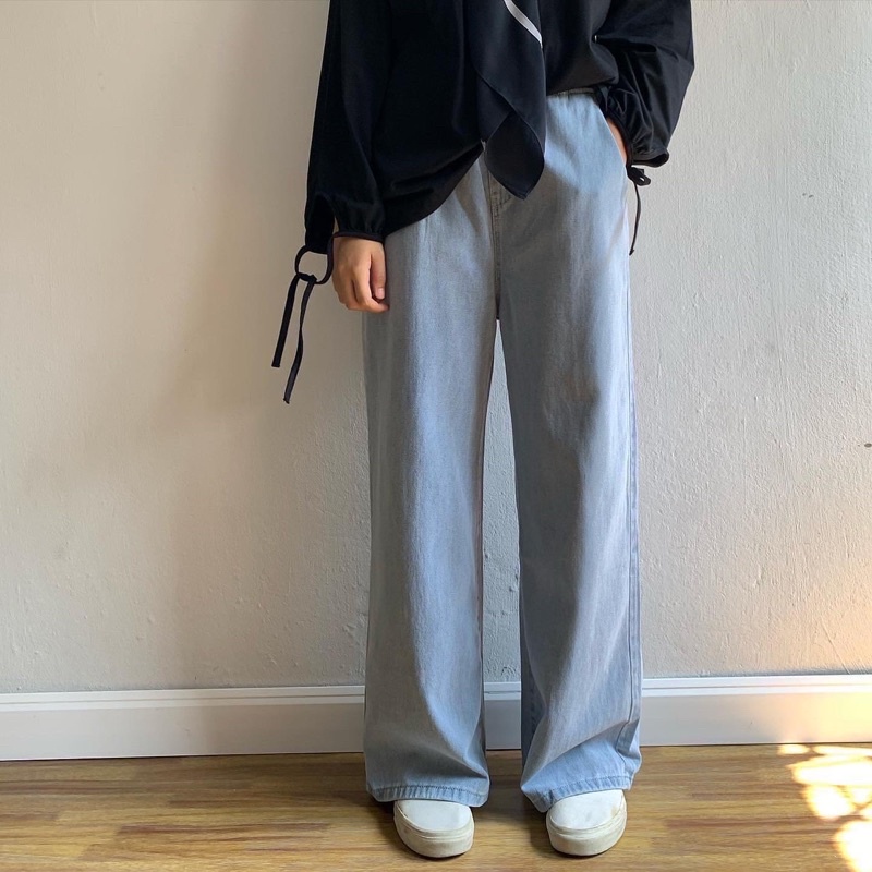 Denim jeans  // size ใหม่🎉 Big size🦕  (N12)/(N13)พร้อมส่งทั้ง2 สีค้า สีเข้ม/สีอ่อน ทรงสวย มากี่รอบก็ไม่เคยพอ☁️🫶🏻