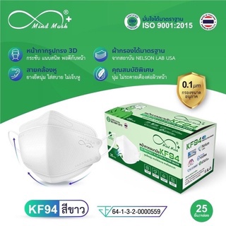 🧩Mind mask 🧩 หน้ากากอนามัย 4 ชั้น KF94 mind mask มายแมส