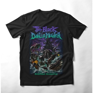 เสื้อยืดคอกลมเสื้อยืด พิมพ์ลาย The BLACK DAHLIA MURDER METAL DISTRO สําหรับผู้ชายS-5XL