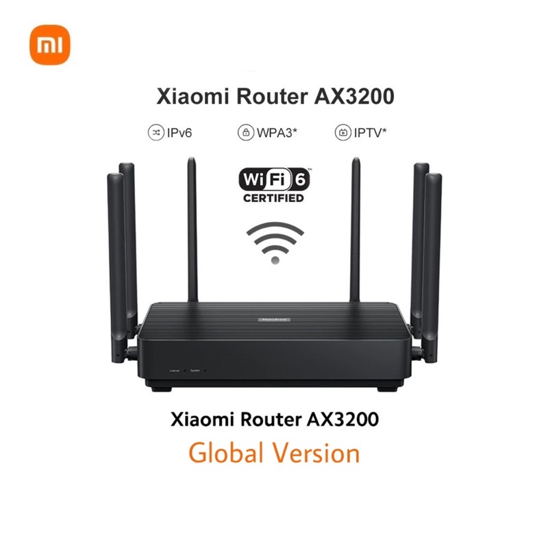Xiaomi router AX3200 Alot Wifi6 เราท์เตอร์ ไวไฟ