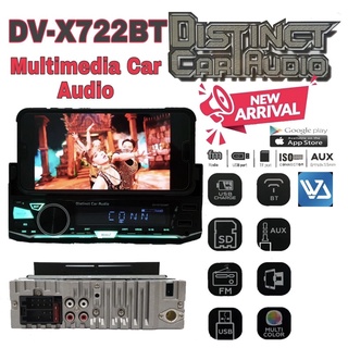 DISTINCT CAR AUDIO DV-X722BT