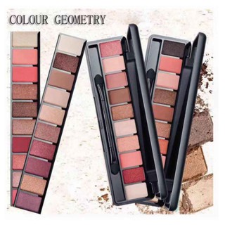 10 อายแชโดว์สีสิบสีซากุระอายแชโดว์ Eye Shadow Kit Pearly Matte Durable Color-Fashion9999