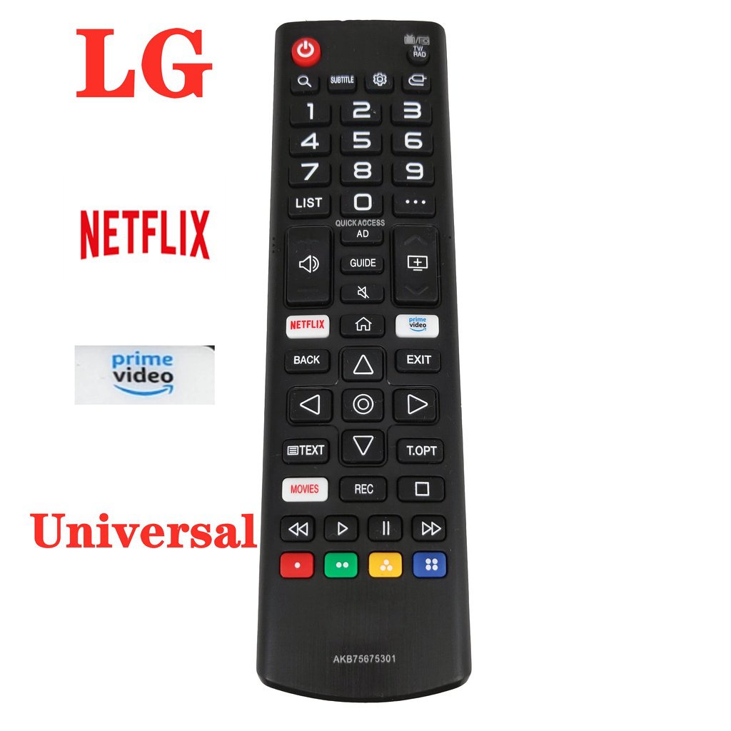 Lg ใหม ่ สําหรับ LG Smart TV รีโมทคอนโทรล AKB75675301 ปี 2019 ด ้ วย Netflix Fernbedienung