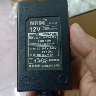 adapter 12v3A 5.5mm ใช้งานทั่วไป