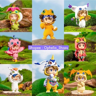 [พร้อมส่ง] Bandai Namco Digimon Adventure ลิขสิทธิ์แท้ 🧡 ดิจิม่อน ฟิกเกอร์ โมเดล ของสะสม Blindbox ดิจิมอน ไทจิ อากูมอน