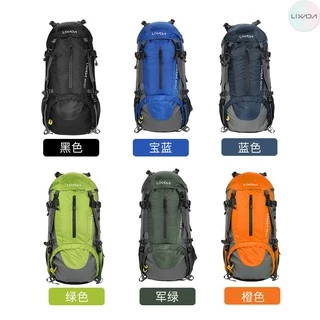 TREKKING Original Lixada กระเป๋าเป้สะพายหลังกันน้ําความจุ 50 ลิตร