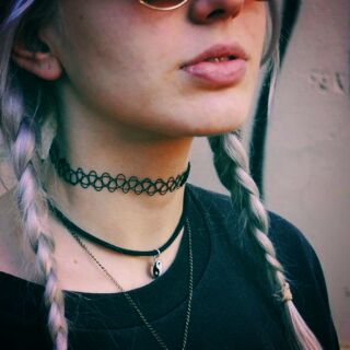 Tattoo Choker Necklace