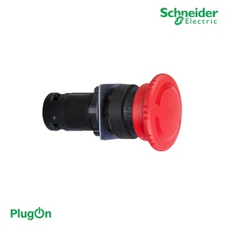 Schneider XB7ES542P Emergency switching off Ø 22 - red mushroom head Ø 40 mm - turn to release 1 NC