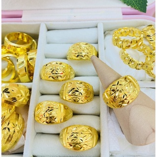 แหวนทองหนัก 1 สลึงทองใหม่ทุกวงจ้า