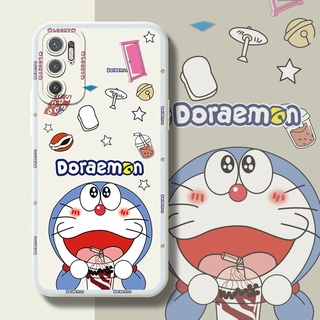 เคสโทรศัพท์มือถือ ซิลิโคน กันกระแทก ลายโดราเอมอนน่ารัก สําหรับ Xiaomi MI Poco M3 Pro 5G Redmi Note 10 5G Redmi Note 10T