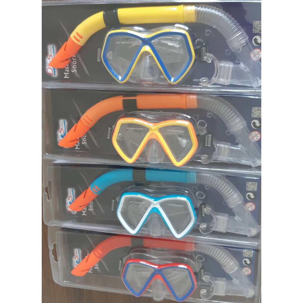 สน็อกเกิ้ลดำน้ำสีทูโทน รุ่น 0594 (สำหรับผู้ใช้ที่โครงหน้าเล็ก)