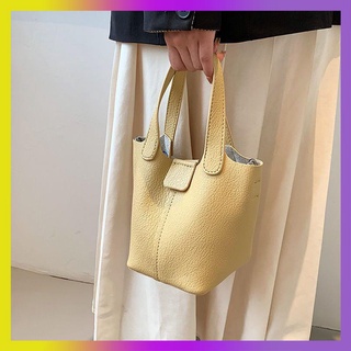 Bucket Bag American New Fashion Personality Hand -soft Handbag