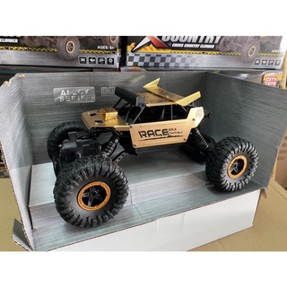 รถบังคับวิทยุไต่หินบอดี้เหล็ก4X4WD 1:18 2.4GHz มีไฟLED ขับเคลื่อนสี่ล้อความเร็ว15km/h ชาร์ทแบตเตอรี่อุปกรณ์พร้อมเล่น