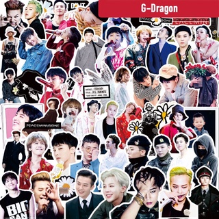 สติกเกอร์ กันน้ํา ลายกราฟฟิติ G-Dragon Bigbang GD KPOP สําหรับติดตกแต่งรูปภาพ