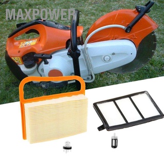 Maxpower ไส้กรองอากาศ และหลอดไพรเมอร์เชื้อเพลิง สําหรับเลื่อยตัด Stihl Ts410 Ts420 5 ชิ้น