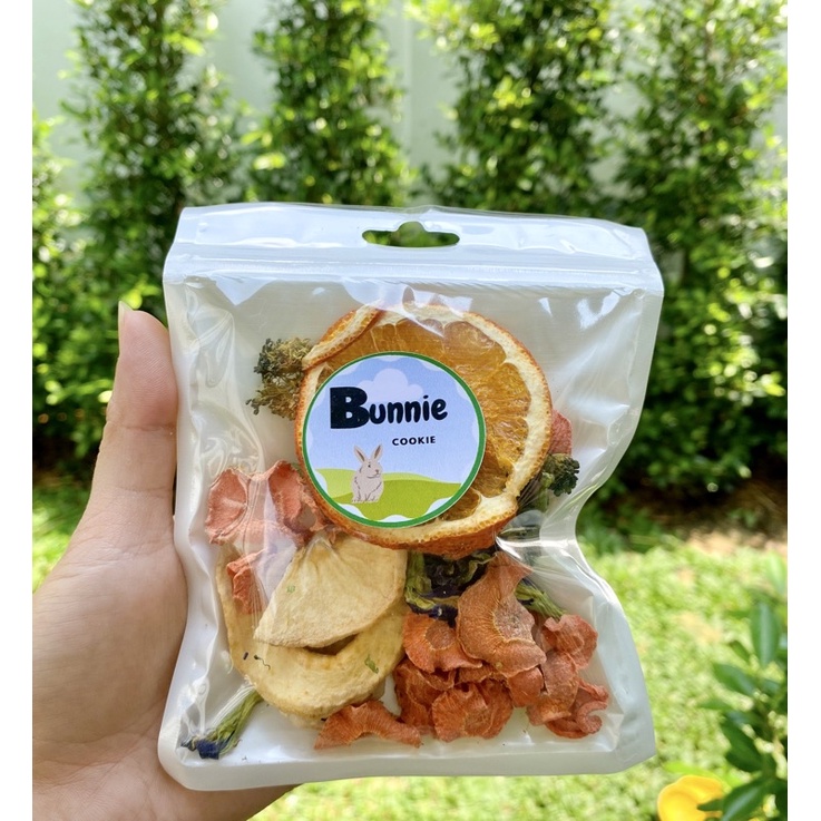 ชุดผักและผลไม้สำหรับสัตว์ฟันแทะ