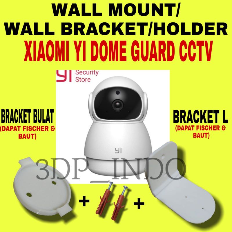 Xiaomi Yi Home Yi Dome Guard กล้องกล้องวงจรปิดติดผนังขายึดขายึด