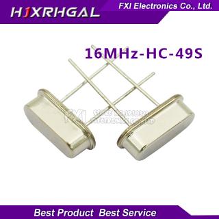 20pcs hc-49s 16MHz Oscillator quartz resonator HC49S 49S 16M 16.000mhz crystal new