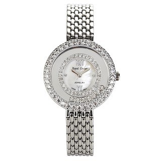 Royal Crown นาฬิกาผู้หญิง รุ่น 3628 silver stanless (แถมแหวนเพชร CZ &amp; ต่างหูพลอยแท้)