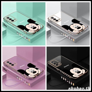 เคส OPPO A74 เคส OPPO A95 เคส OPPO A74 4G เคส OPPO A74 5G Disney Mickey โทรศัพท์มือถือลายกล้องสําหรับ Case