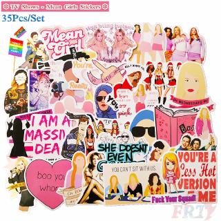 ❉ Mean Girls สติ๊กเกอร์ ❉ 35Pcs/Set Campus Youth Movie Fashion DIY Doodle Decals สติ๊กเกอร์