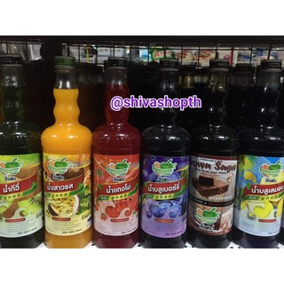 บราวน์ชูการ์ เข้มข้น น้ำหวานเข้มข้น ติ่งฟง 760ml. DingFong Syrup